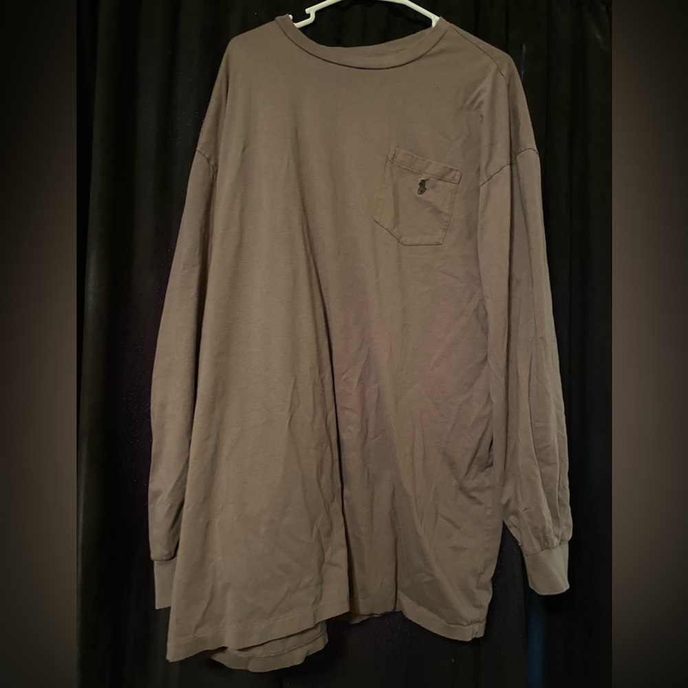 Men’s polo by Ralph Lauren long sleeve shirt size 2XLT